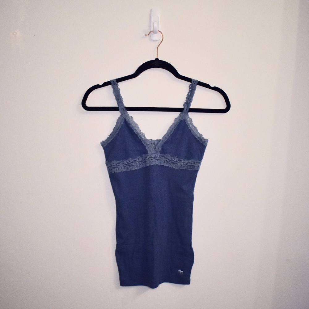 Blue Abercrombie & Fitch Tank